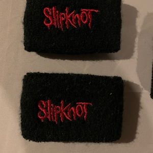 Slipknot wrist band set from 2000’s Vintage
